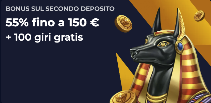 Nine Casino Bonus de deuxième dépôt