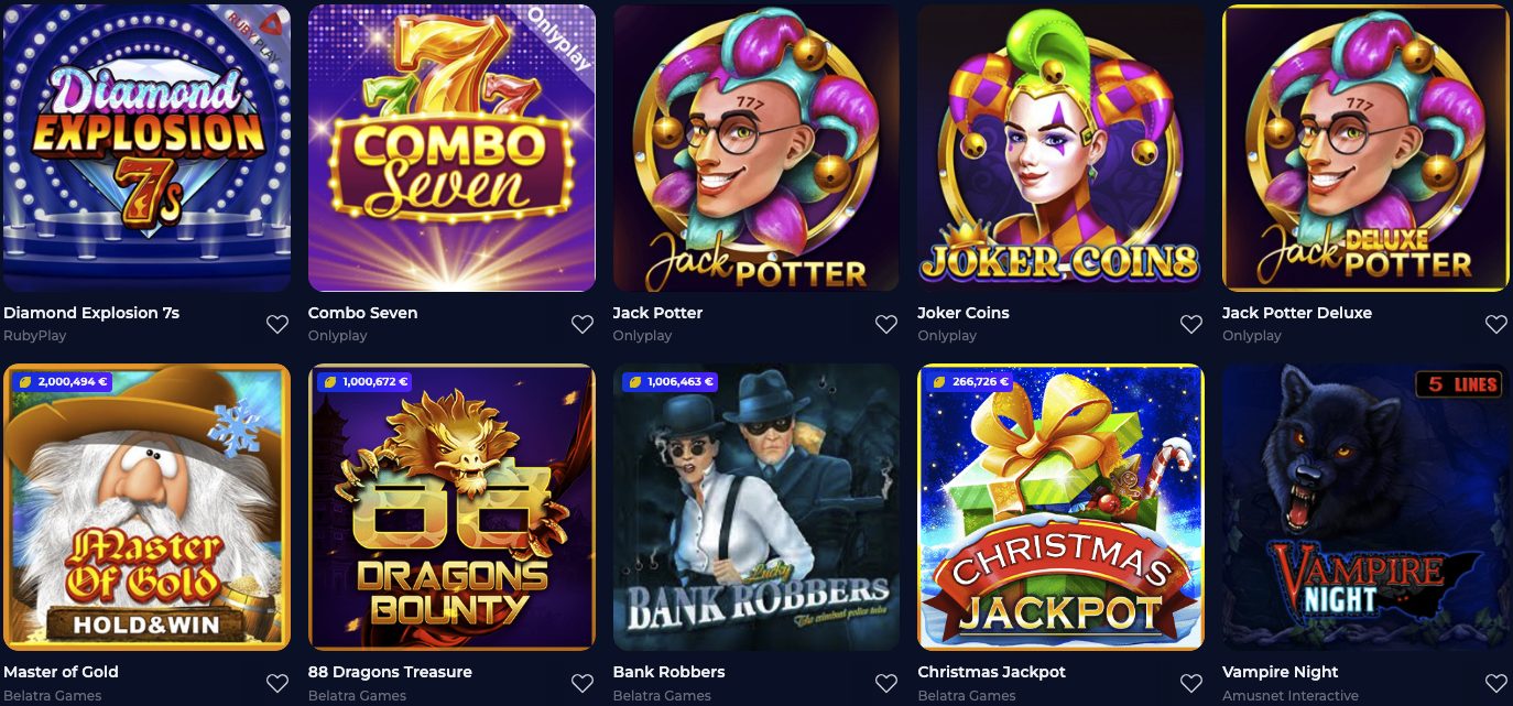 Nine Casino Jackpot